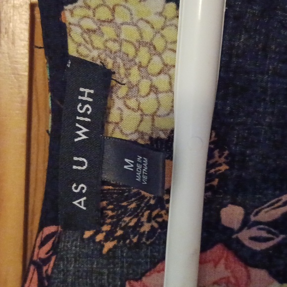 As U Wish Floral Patterned Dress - Picture 2 of 4